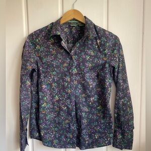Eddie Bauer floral Long Sleeve Shirt